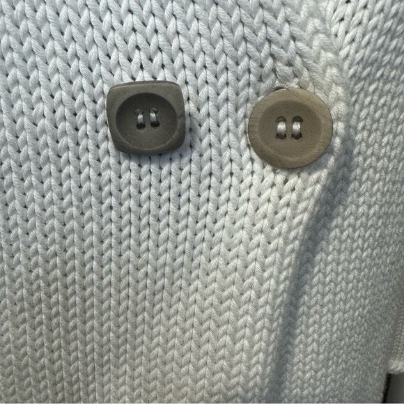 Fabiana Filippi Cropped Knit Open Cárdigan Sweater Size XL - Picture 2 of 9